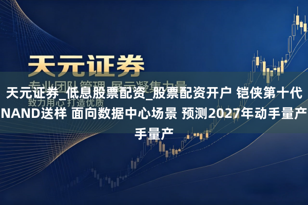 天元证券_低息股票配资_股票配资开户 铠侠第十代NAND送样 面向数据中心场景 预测2027年动手量产